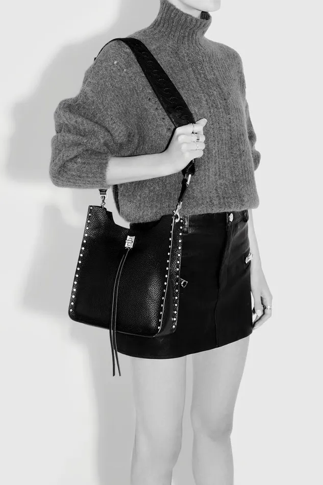 Women Rebecca Minkoff Crossbody Bags Darren Medium Feed Shadow