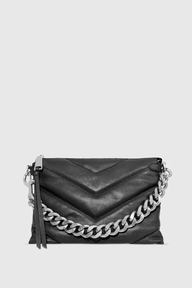 Women Rebecca Minkoff Crossbody Bags Edie Maxi Crossbody Black