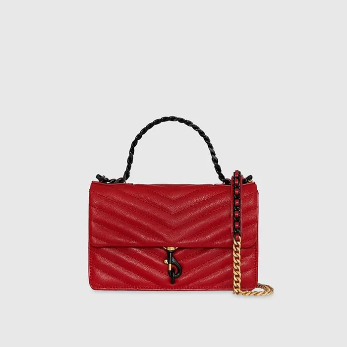 Women Rebecca Minkoff Crossbody Bags Edie Mini Crossbody On A Chain Seduction Red Women Rebecca Minkoff Crossbody Bags Edie Mini Crossbody On A Chain Seduction Red