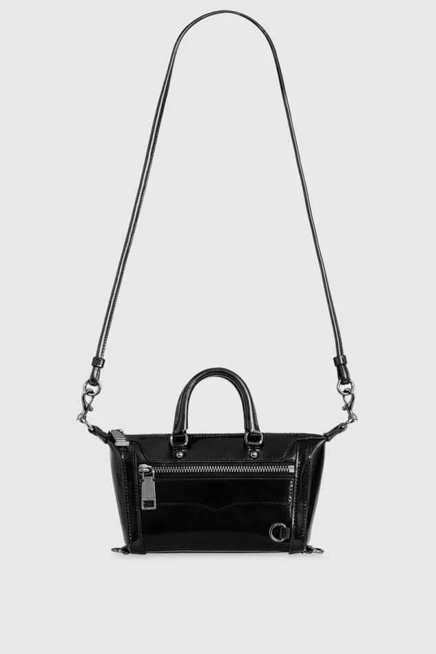 Women Rebecca Minkoff Crossbody Bags Micro Mini MAB Black