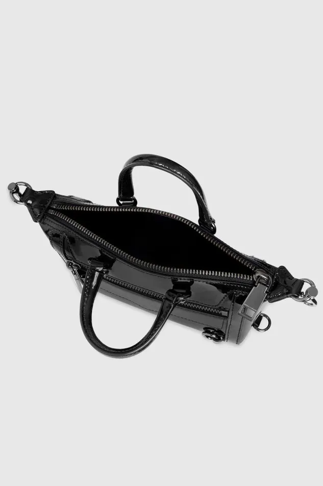 Women Rebecca Minkoff Crossbody Bags Micro Mini MAB Black