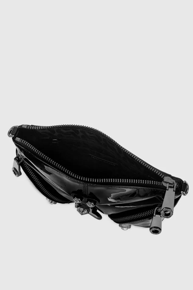Women Rebecca Minkoff Crossbody Bags Mini Julian Crossbody Blackgunmetal Women Rebecca Minkoff Crossbody Bags Mini Julian Crossbody Blackgunmetal