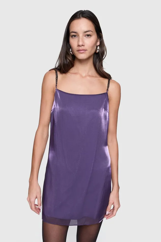 Women Rebecca Minkoff Dresses Rowan Organza Dress Dusk