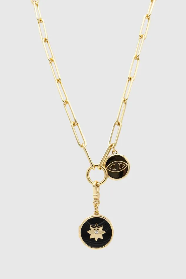 Women Rebecca Minkoff Jewelry Charm Locket Necklace