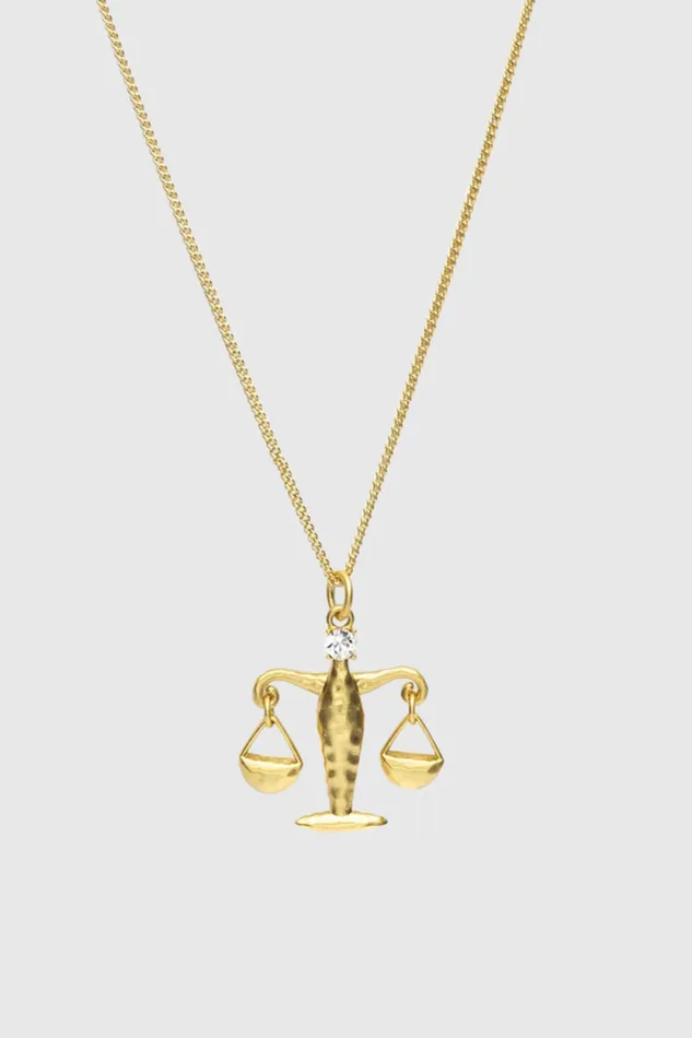 Women Rebecca Minkoff Jewelry Libra Zodiac Medallion Necklace Women Rebecca Minkoff Jewelry Libra Zodiac Medallion Necklace
