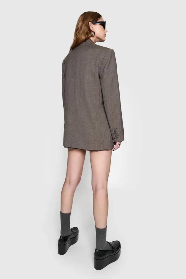 Women Rebecca Minkoff Outerwear Addison Oversized Blazer Chestnut