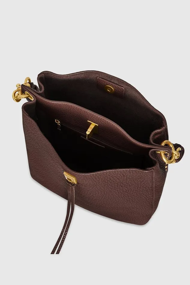 Women Rebecca Minkoff Shoulder Bags Darren Shoulder Bag Brandy Women Rebecca Minkoff Shoulder Bags Darren Shoulder Bag Brandy