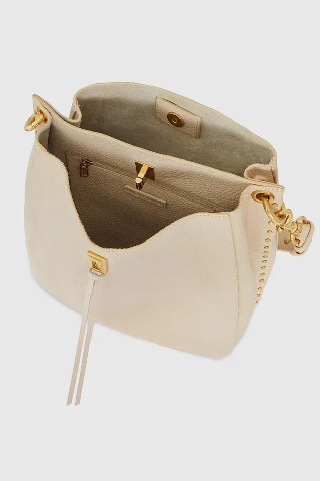 Women Rebecca Minkoff Shoulder Bags Darren Shoulder Bag Stone Women Rebecca Minkoff Shoulder Bags Darren Shoulder Bag Stone