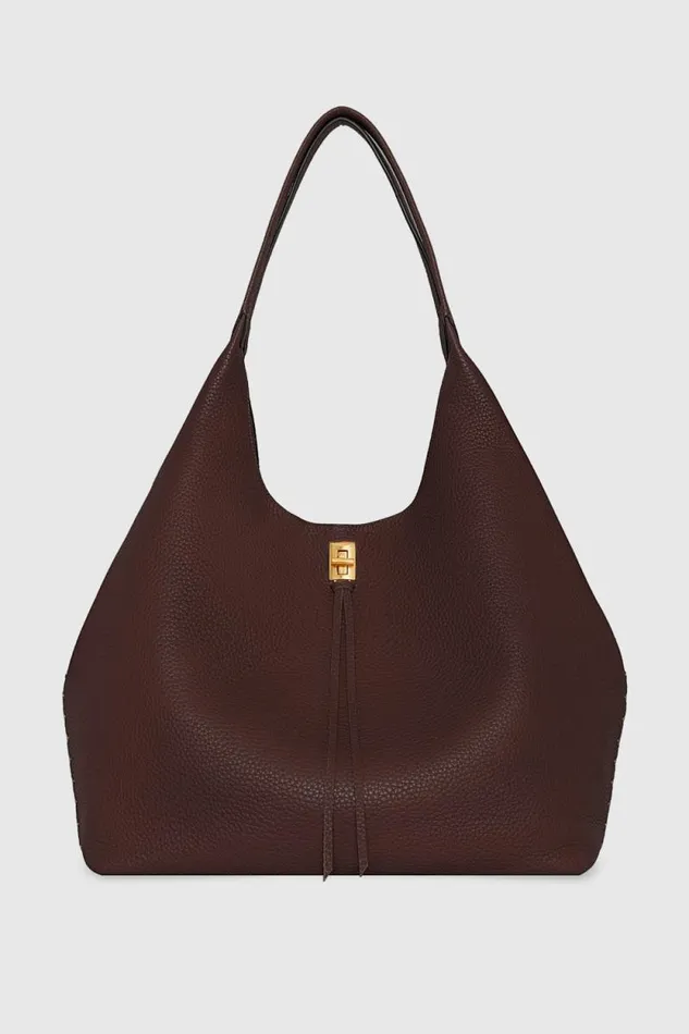 Women Rebecca Minkoff Shoulder Bags Darren Signature Carryall Brandy