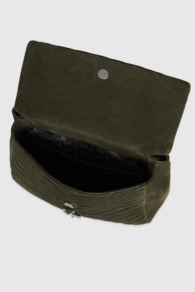 Women Rebecca Minkoff Shoulder Bags Edie Large Top Handle Shoulder Moss Women Rebecca Minkoff Shoulder Bags Edie Large Top Handle Shoulder Moss