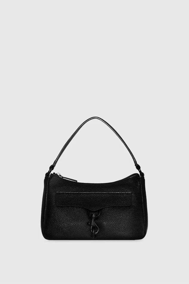 Women Rebecca Minkoff Shoulder Bags Megan Small Shoulder Black