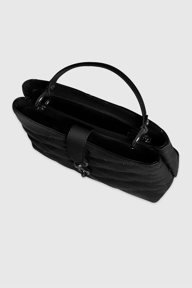 Women Rebecca Minkoff Top Handle Bags Edie Top Handle Satchel With Diamond Quilt Black Women Rebecca Minkoff Top Handle Bags Edie Top Handle Satchel With Diamond Quilt Black