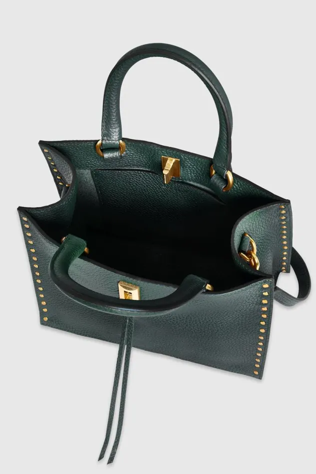 Women Rebecca Minkoff Tote Bags Darren Small Tote Dark Envy