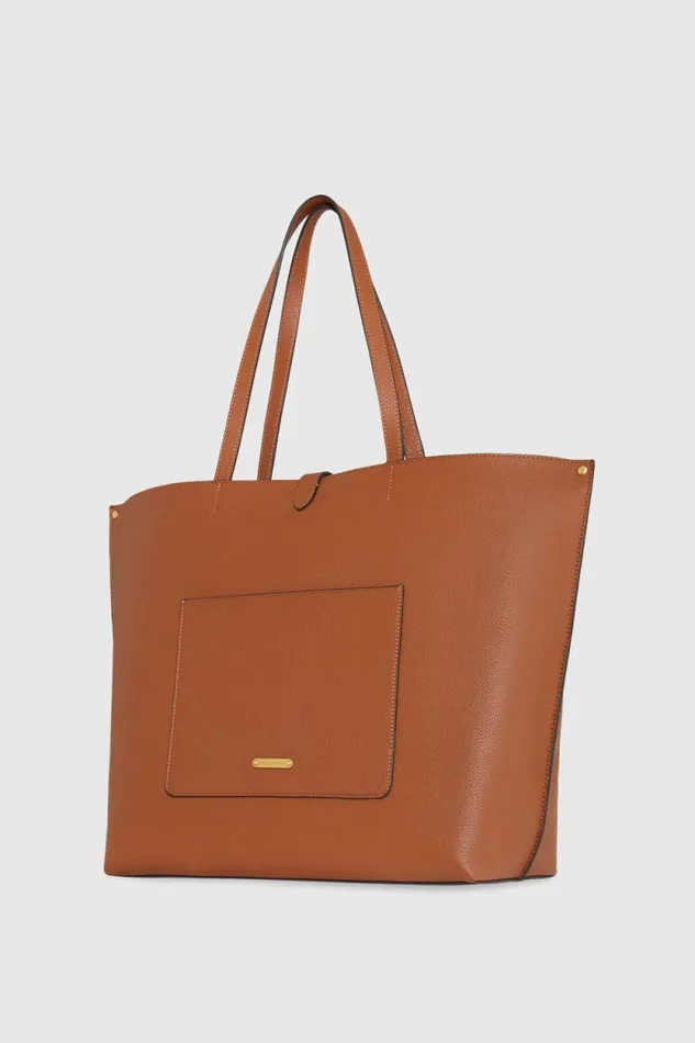 Women Rebecca Minkoff Tote Bags Megan Large Tote Caramello