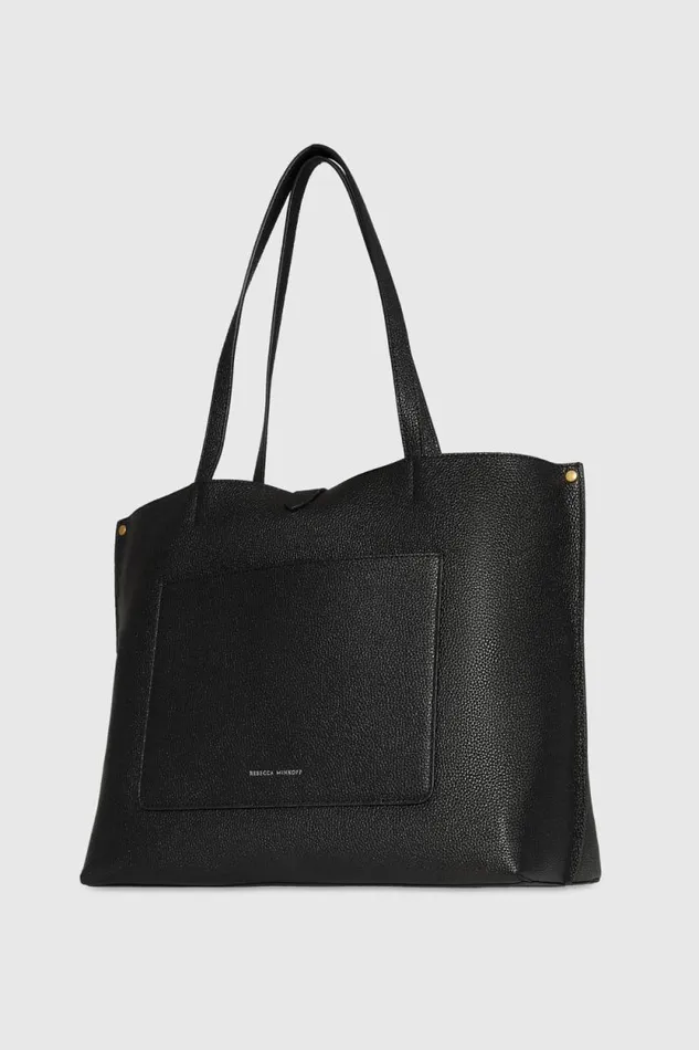 Women Rebecca Minkoff Tote Bags Megan Tote Black Multi
