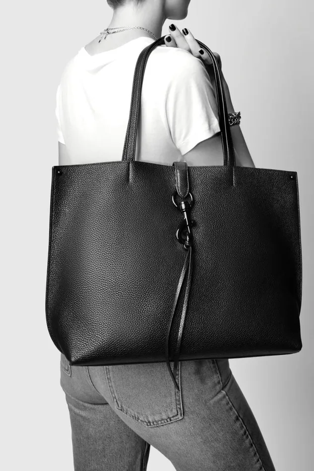 Women Rebecca Minkoff Tote Bags Megan Tote Black Multi
