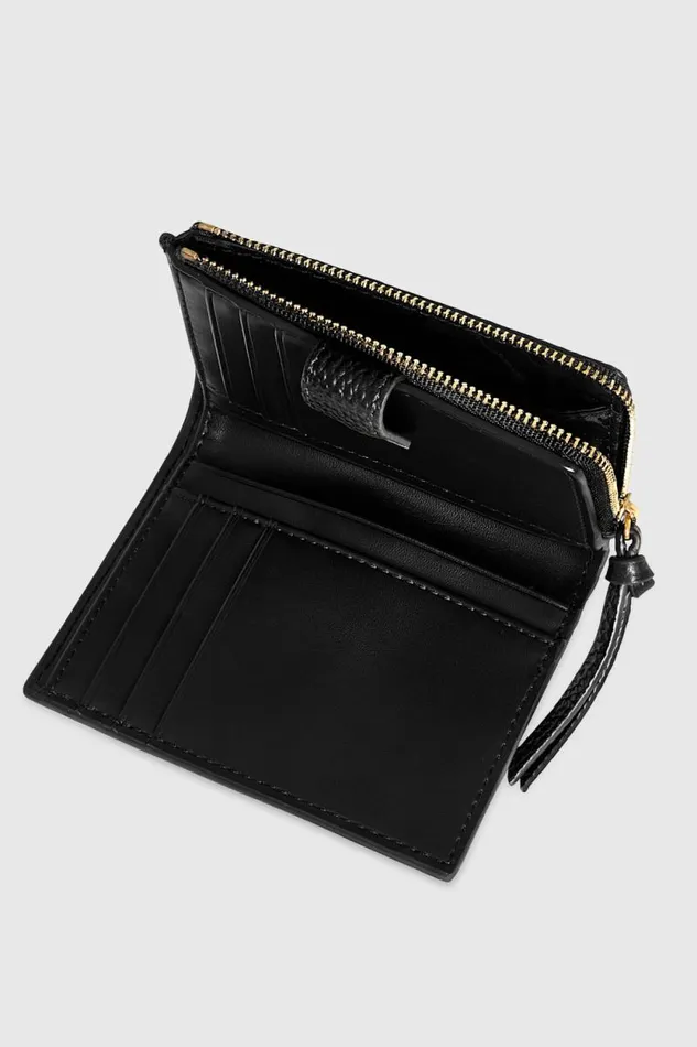 Women Rebecca Minkoff Wallets Megan Slim Wallet Black Women Rebecca Minkoff Wallets Megan Slim Wallet Black