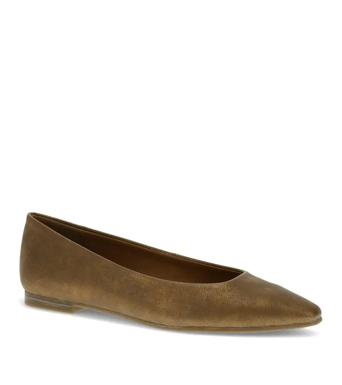 Women Rhonda Casual Flat Bronze Baretraps Flats and Loafers