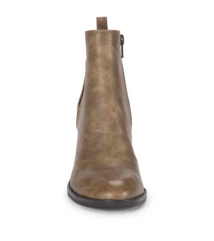 Women Rhoslyn Block Heel Bootie Taupe Baretraps Booties