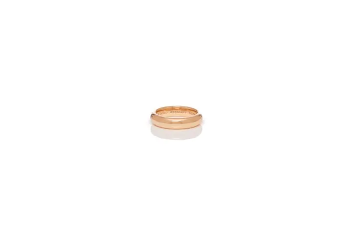 Women Rings Gabriela Hearst Vitreous Yellow Enamel and 18K Gold Ring