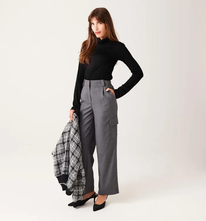 Women Rollneck Top 8211 Black Promod Tops Women Rollneck Top 8211 Black Promod Tops