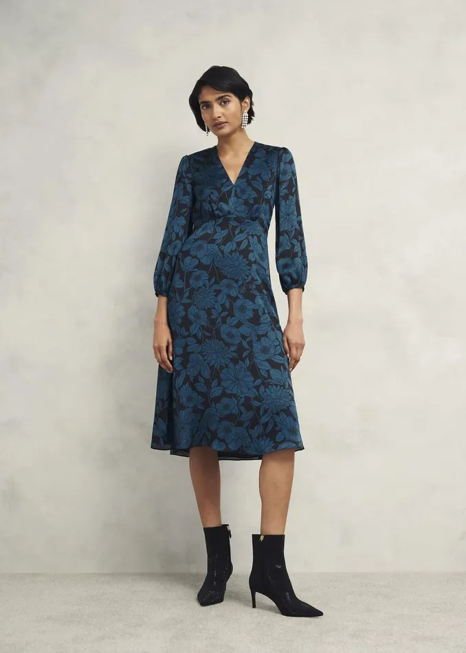 Women Romina Dress Black Kyanite Hobbs Dresses and Jumpsuits