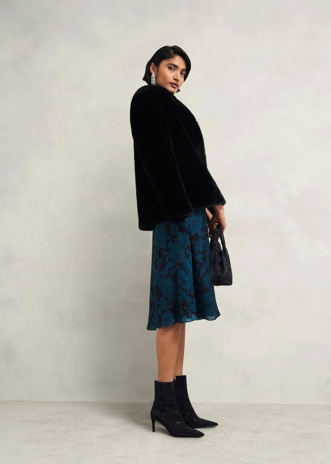 Women Romina Dress Black Kyanite Hobbs Dresses and Jumpsuits
