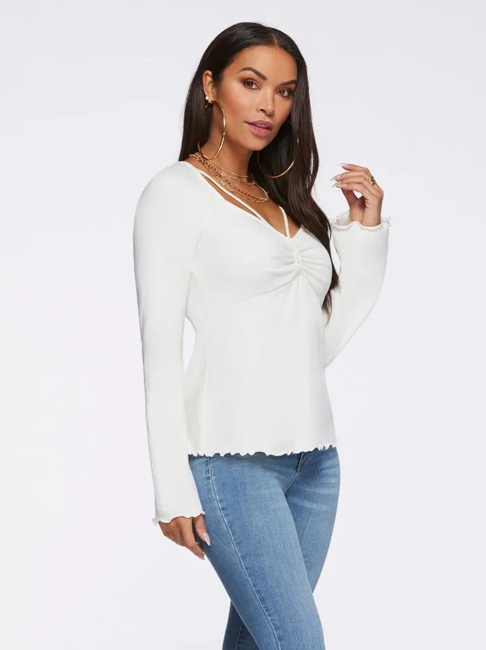 Women Rori Top In Gardenia Jessica Simpson Tops and Tees