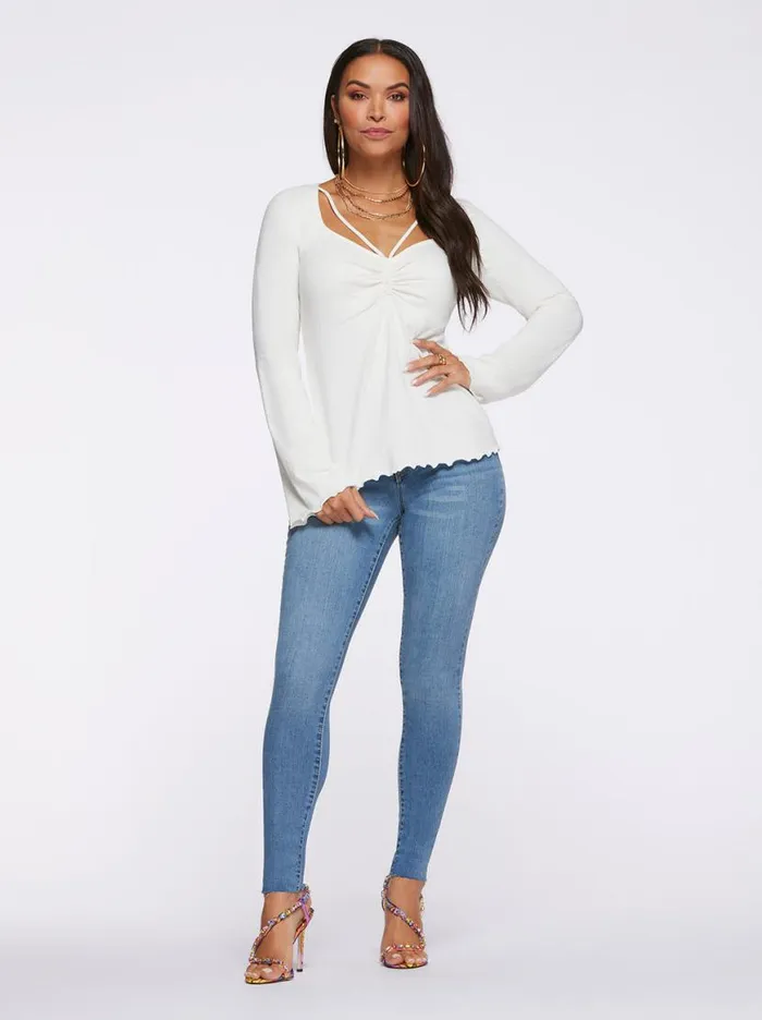 Women Rori Top In Gardenia Jessica Simpson Tops and Tees