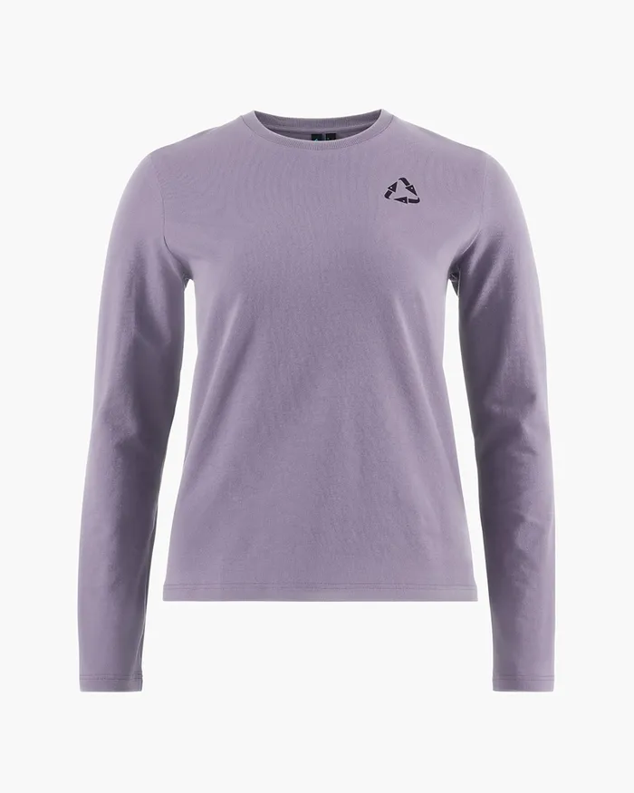 Women Runa Commitment 20 LongSleeve Tee Dusk Klttermusen TShirts