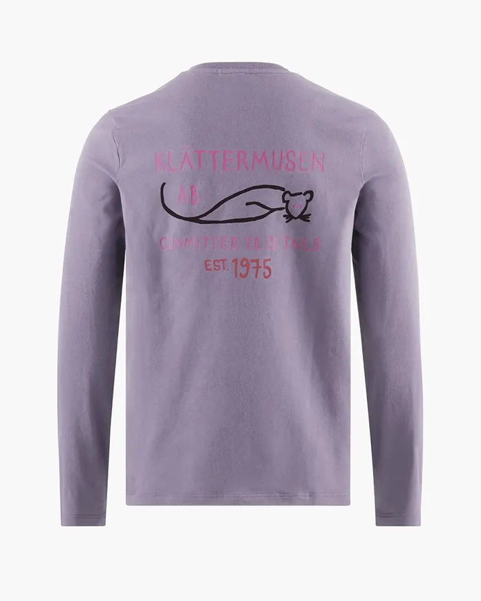 Women Runa Commitment 20 LongSleeve Tee Dusk Klttermusen TShirts
