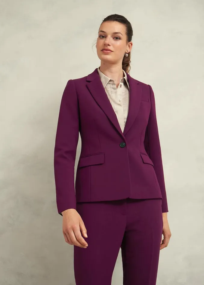 Women Sami Jacket Warm Plum Hobbs Suits and CoOrds