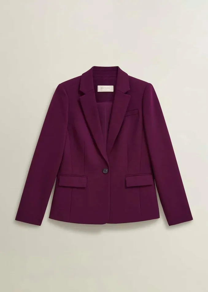 Women Sami Jacket Warm Plum Hobbs Suits and CoOrds