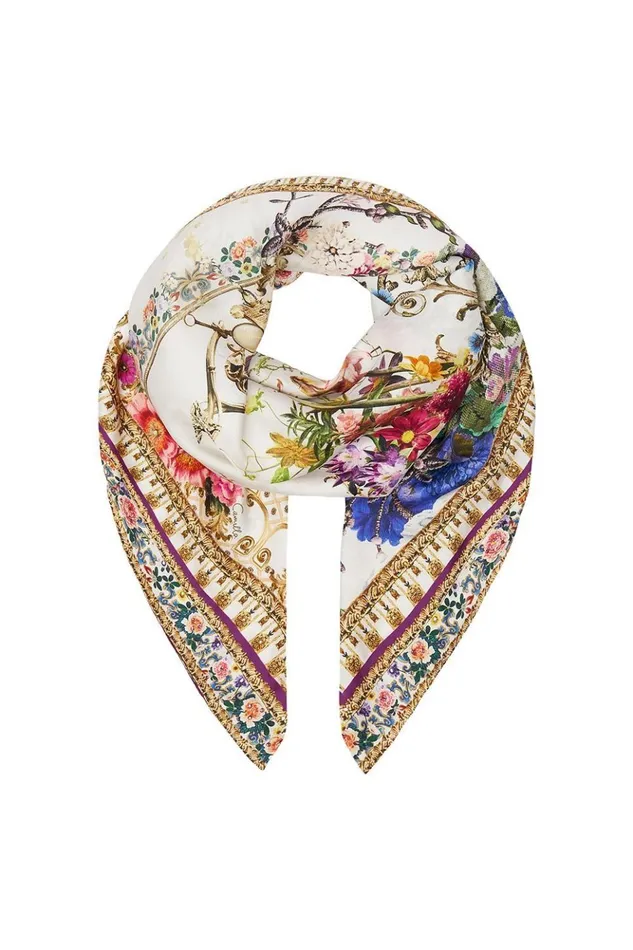 Women Scarves Camilla Large Square Scarf By The Meadow