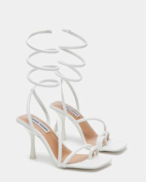 Women SHANTELLE WHITE White Steve Madden Heels Women SHANTELLE WHITE White Steve Madden Heels