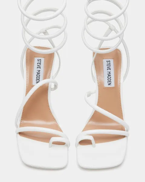 Women SHANTELLE WHITE White Steve Madden Heels Women SHANTELLE WHITE White Steve Madden Heels