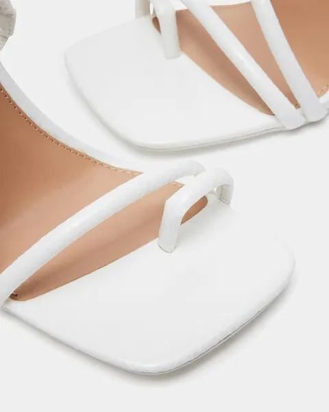 Women SHANTELLE WHITE White Steve Madden Heels Women SHANTELLE WHITE White Steve Madden Heels