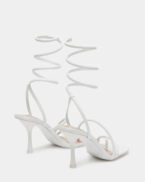Women SHANTELLE WHITE White Steve Madden Heels Women SHANTELLE WHITE White Steve Madden Heels