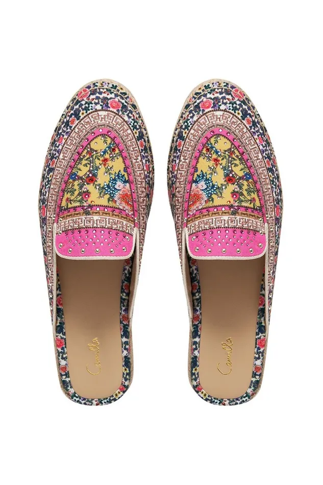 Women Shoes Camilla Espadrille Slipper Party In The Palace