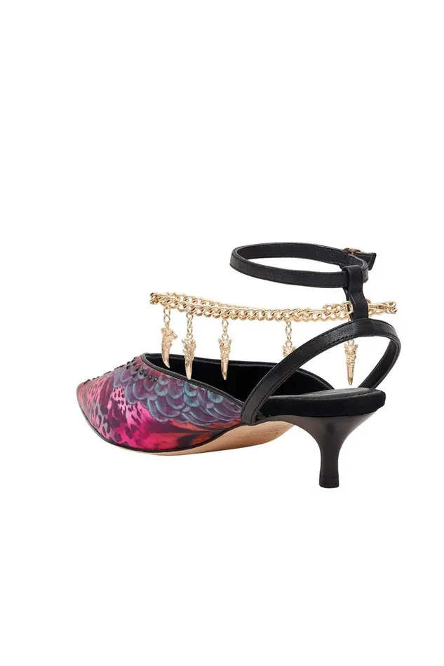 Women Shoes Camilla Kitten Heel With Anklet Slave To The Rhythm