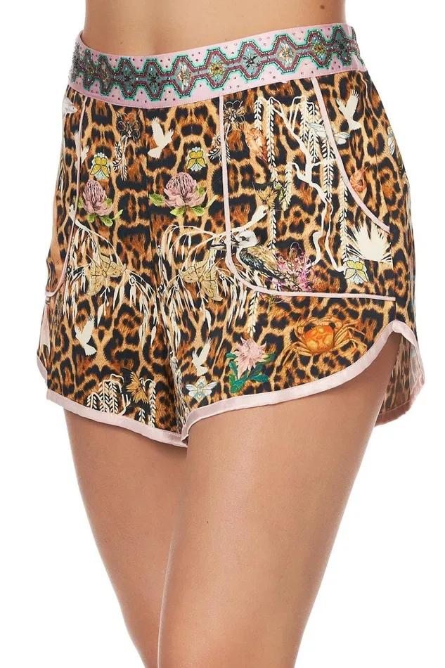 Women Shorts Camilla Shorts With Piping Detail Fauna Electro