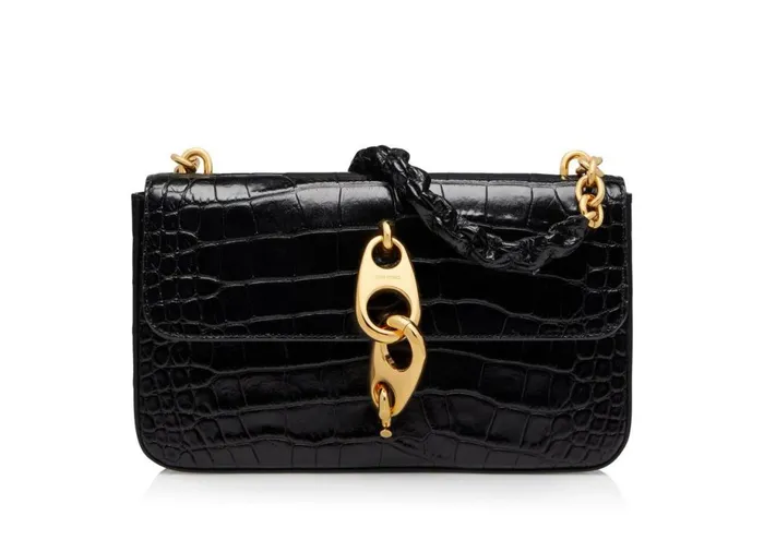 Women Shoulder Bags Tom Ford Carine Medium Shoulder Bag Black
