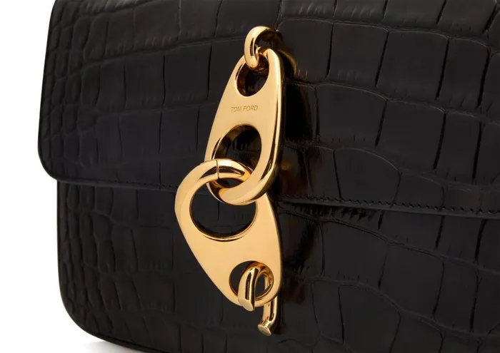 Women Shoulder Bags Tom Ford Carine Medium Shoulder Bag Black