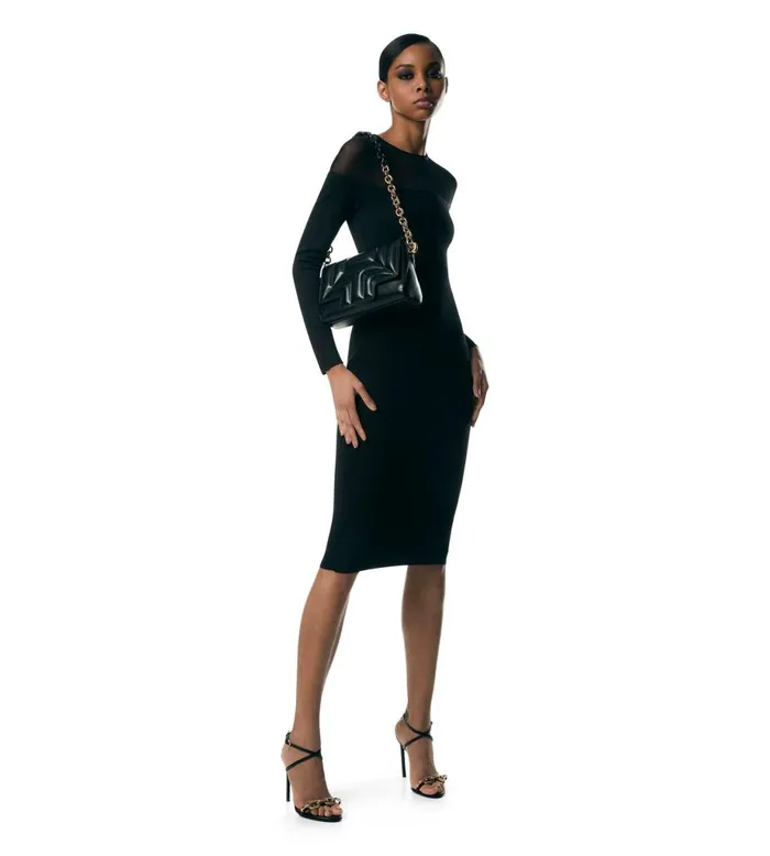 Women Shoulder Bags Tom Ford Quilted Leather T Medium Shoulder Bag