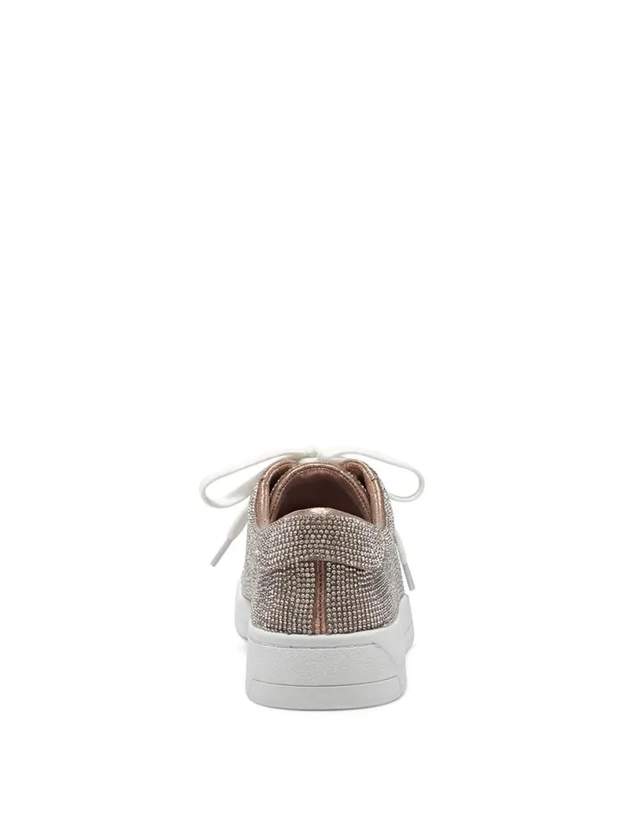 Women Silesta Casual Sneaker In Champagne Sparkle Jessica Simpson Flats