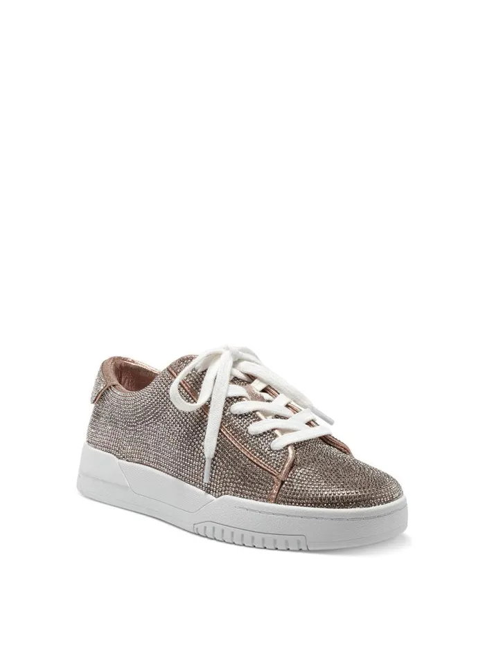 Women Silesta Casual Sneaker In Champagne Sparkle Jessica Simpson Flats
