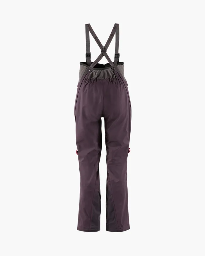 Women Skade 20 Salopette Pants Grape Klttermusen Waterproof Pants