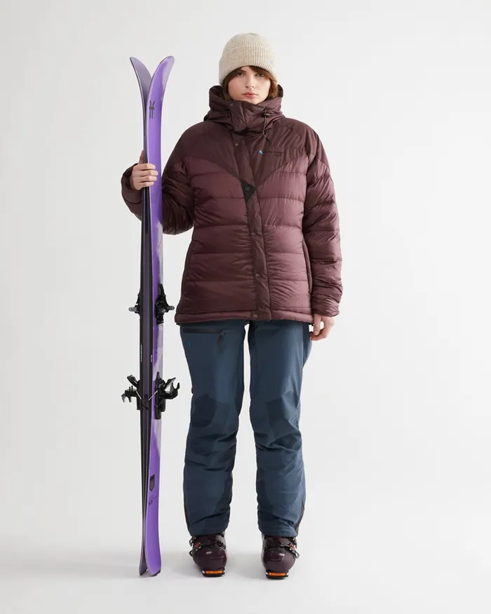 Women Skade 20 Salopette Pants Grape Klttermusen Waterproof Pants