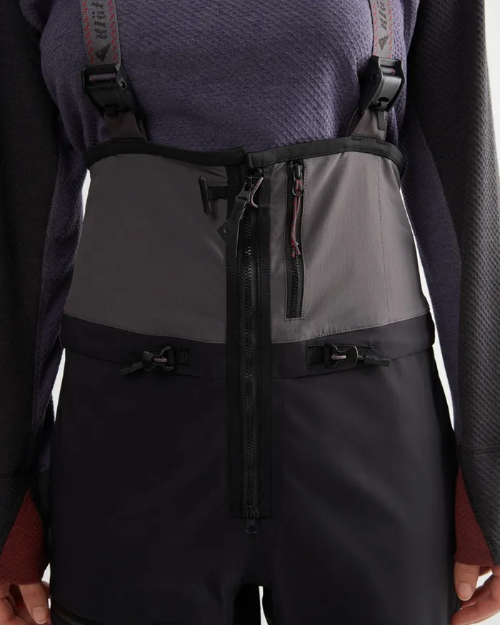 Women Skade 20 Salopette Pants Grape Klttermusen Waterproof Pants