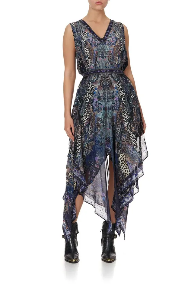 Women Skirts Camilla Layered Midi Skirt Festival Express